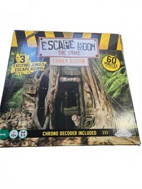 Escape Room The Game Family Edition Jungle Adventures Chrono Decoder Complete